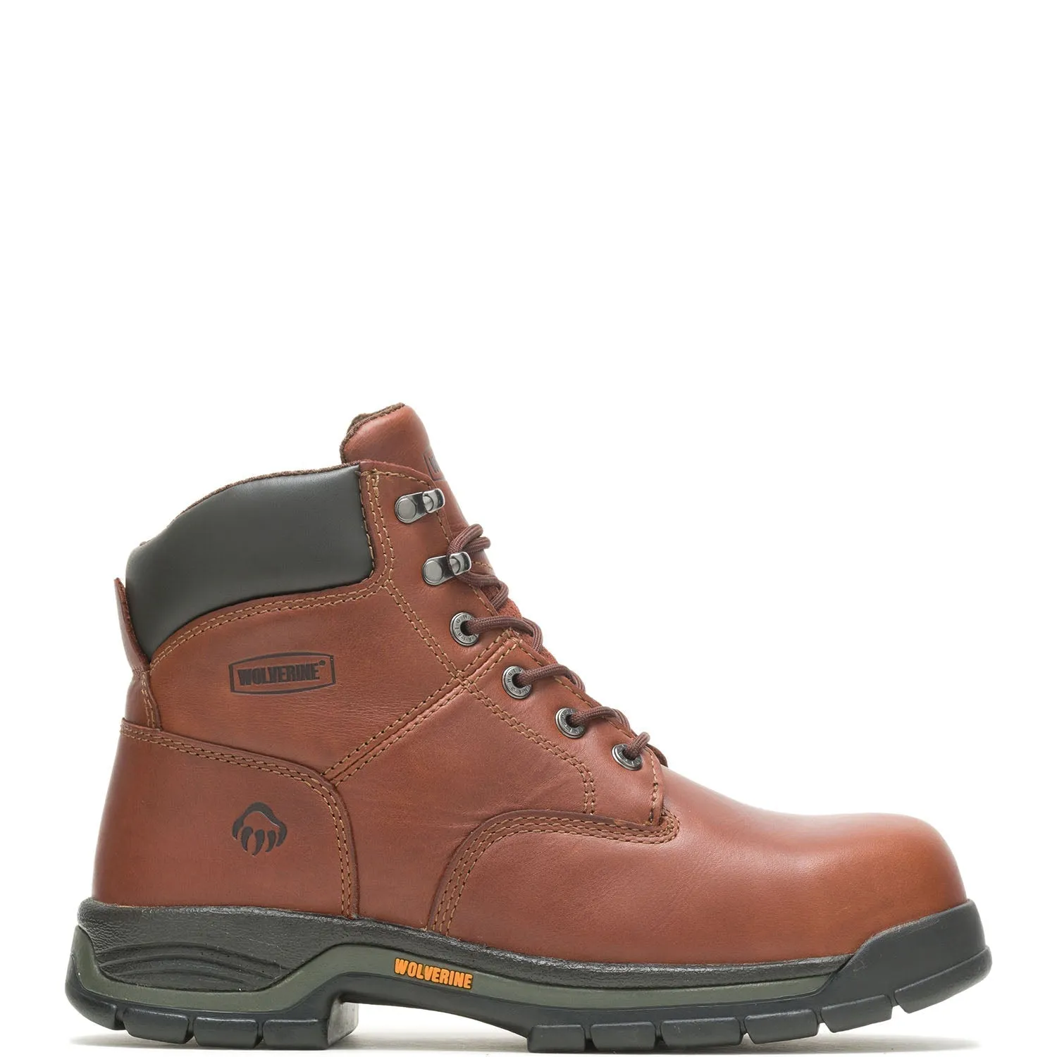 Harrison Men's Steel-Toe Work Boots Brown