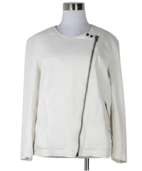 Helmut Lang White Cotton Jacket sz 8