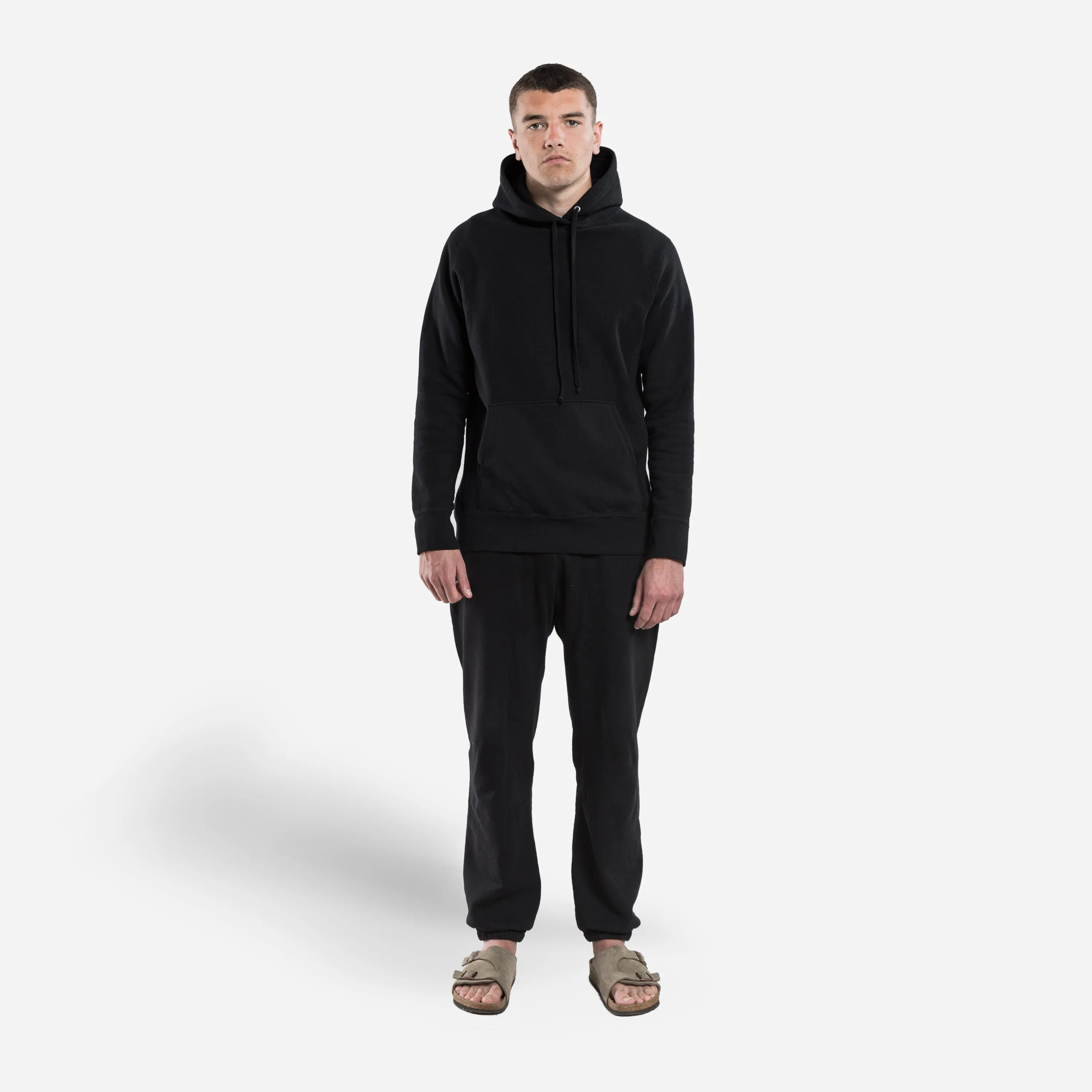 Hooded Sweat- Black