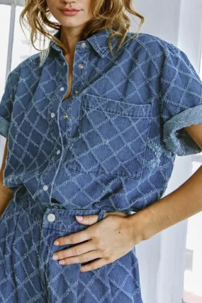 Karisma Denim Top