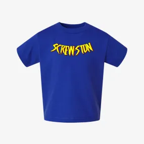 kids ridin' dirty spider screwston s/s tee (blue)