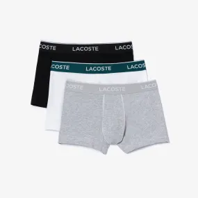 Lacoste Pack Of 3 Casual Colourful Trunks