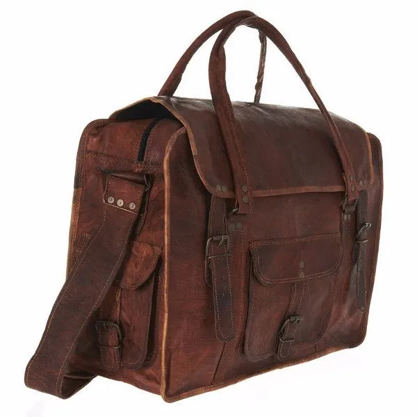 Leather Weekend Bag