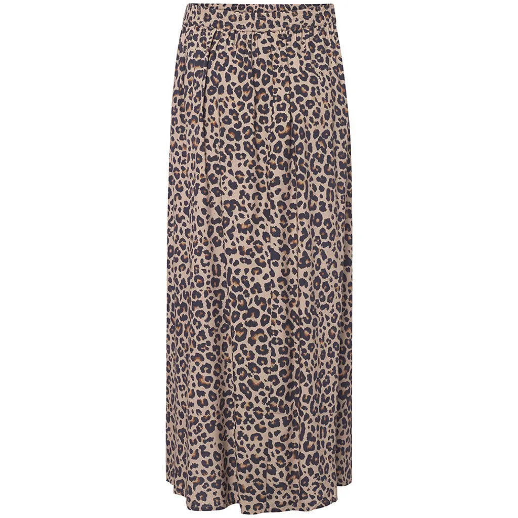 Lina skirt in beautiful leopard print / 100202 - Leopard Printed