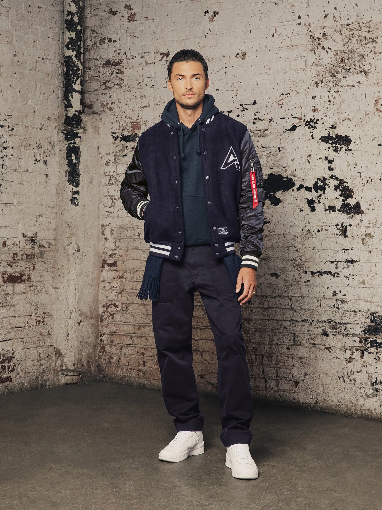 MA-1 WOOL VARSITY JACKET