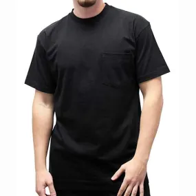 Men's Pocket Crew Neck Tee - 1100 Big and Tall