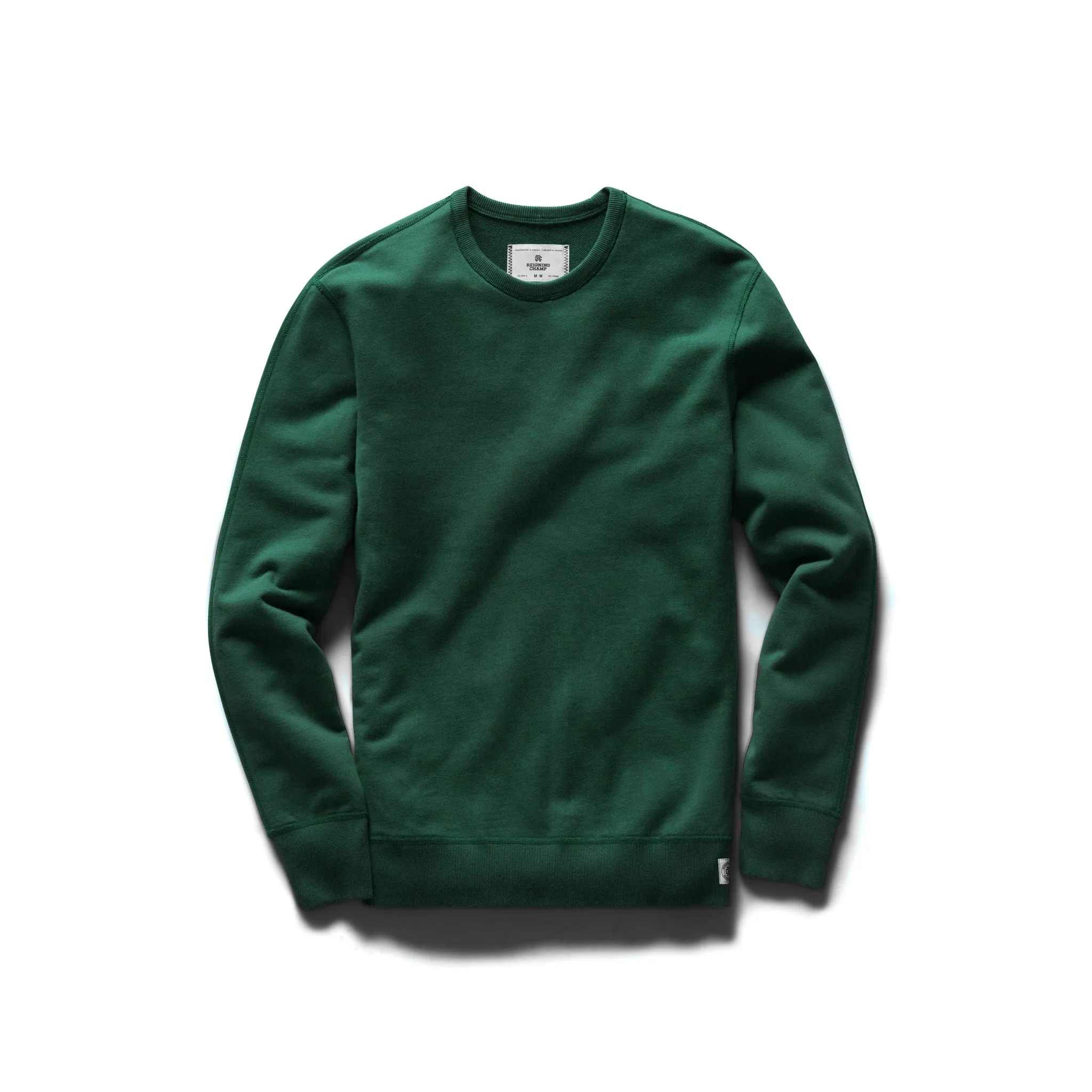 Midweight Terry Slim Crewneck