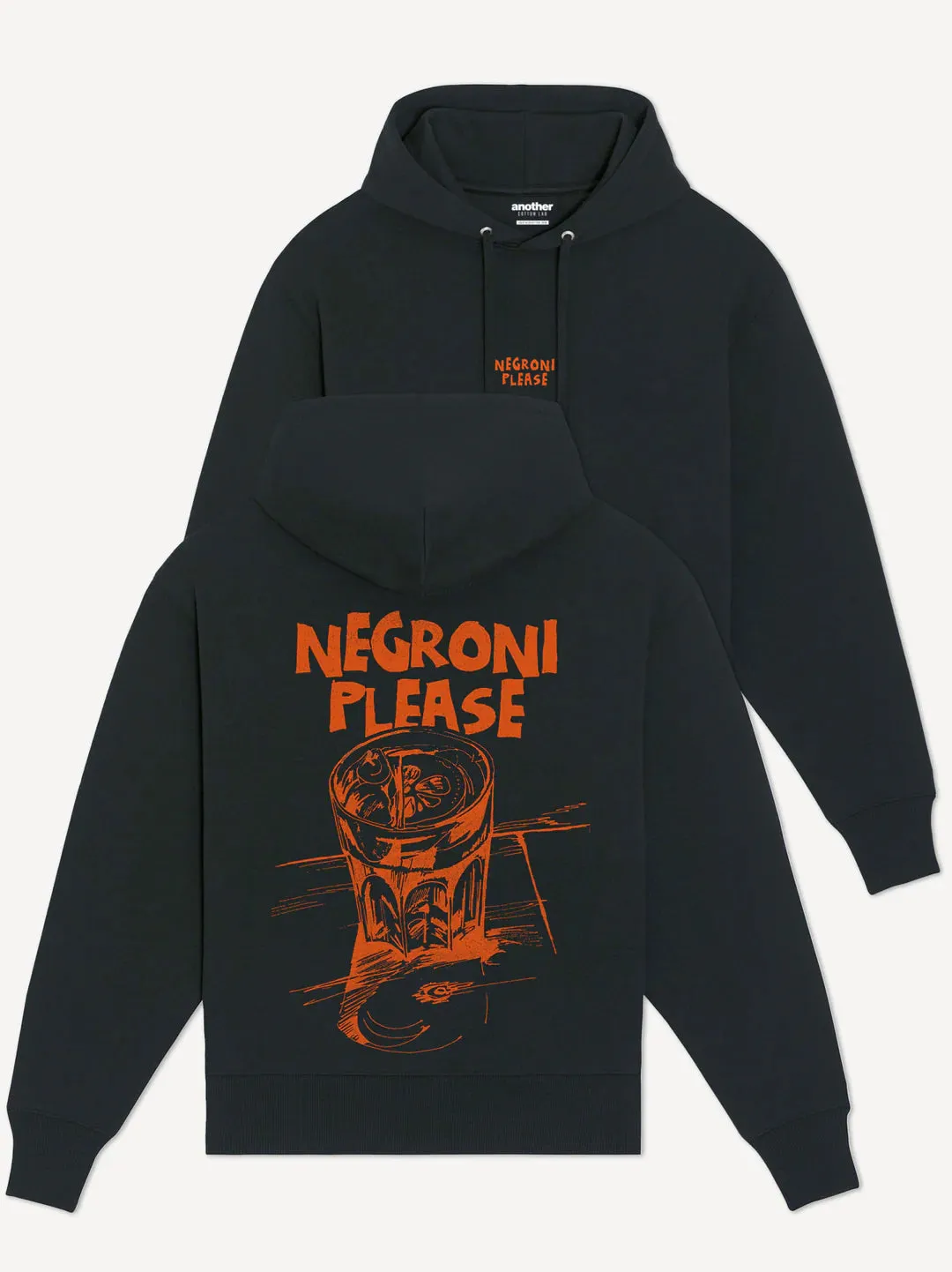 Negroni Please Sketch Organic Hoodie