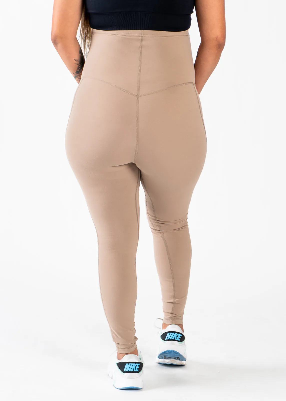 NKD Maternity Leggings With Pockets | Clay