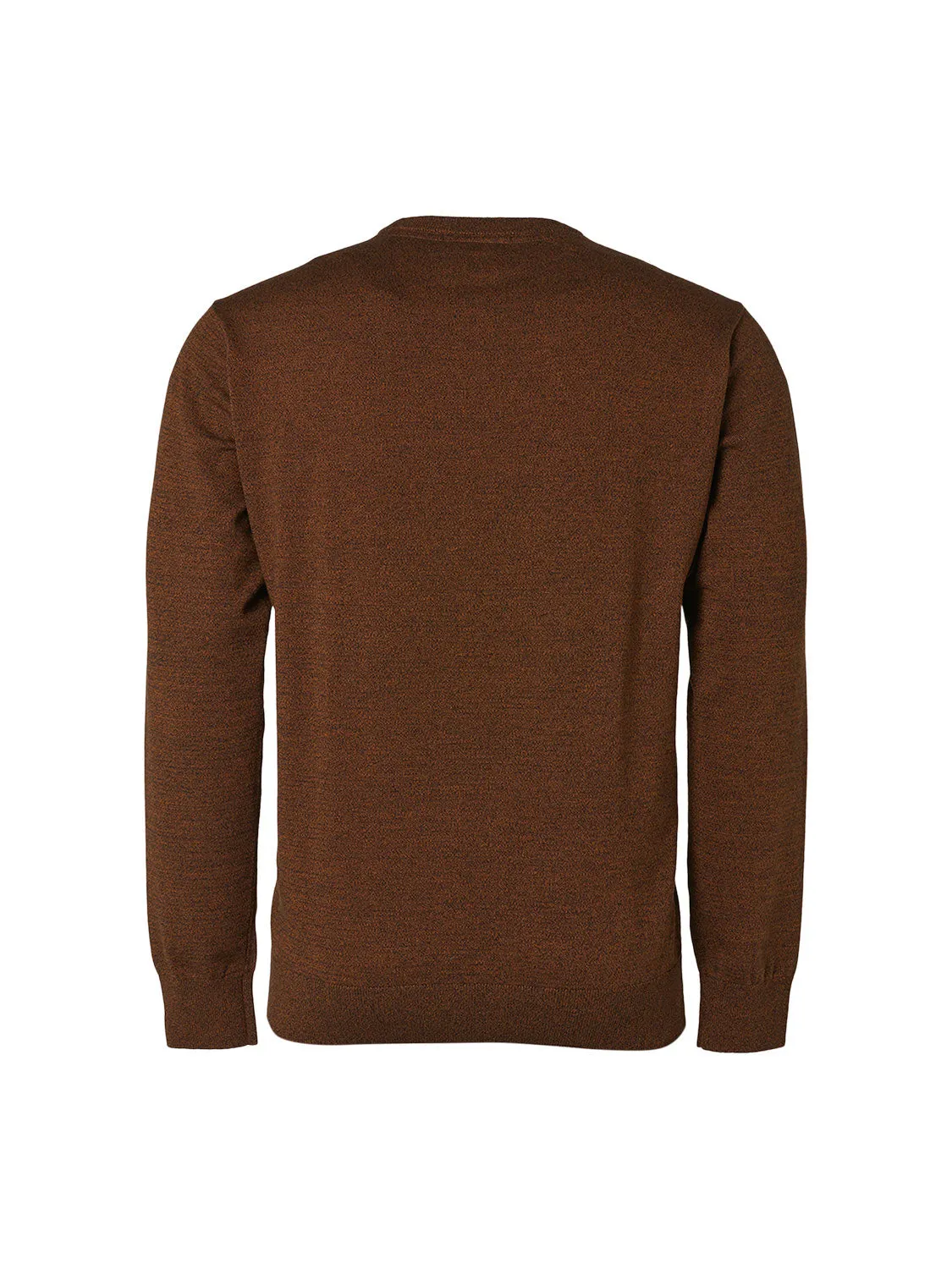 No Excess - Crewneck Melange Pullover - Stone or Caramel