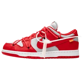 OFF-WHITE x Nike Dunk Low 'University Red'