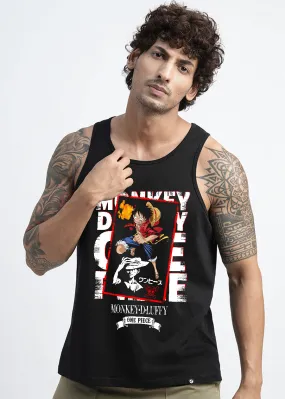 One Piece Mens Printed Vest