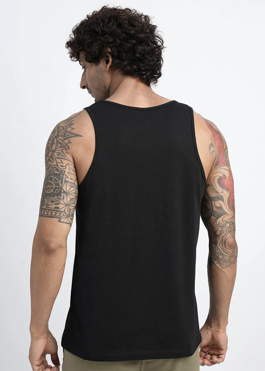 One Piece Mens Printed Vest