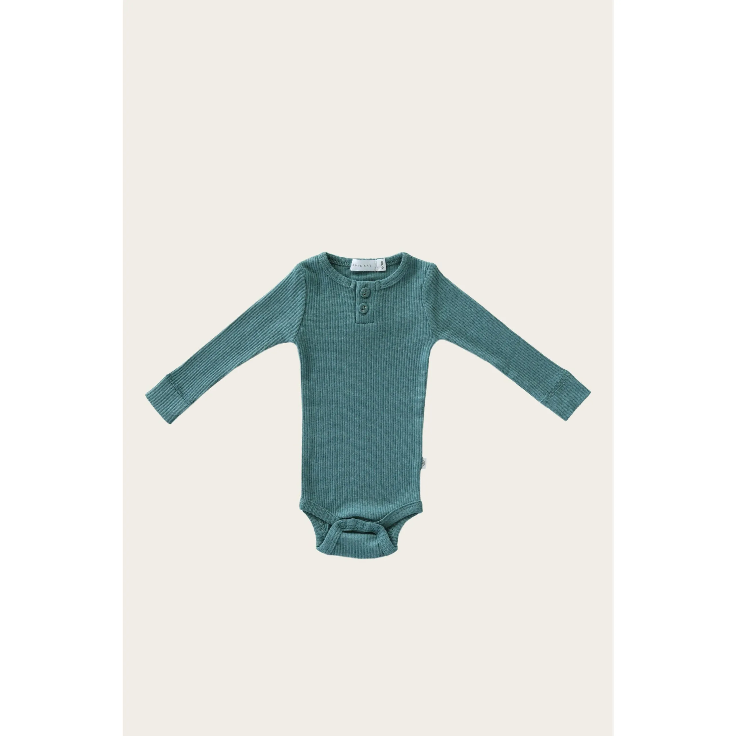 Organic Essential Bodysuit - ARTIC ICE