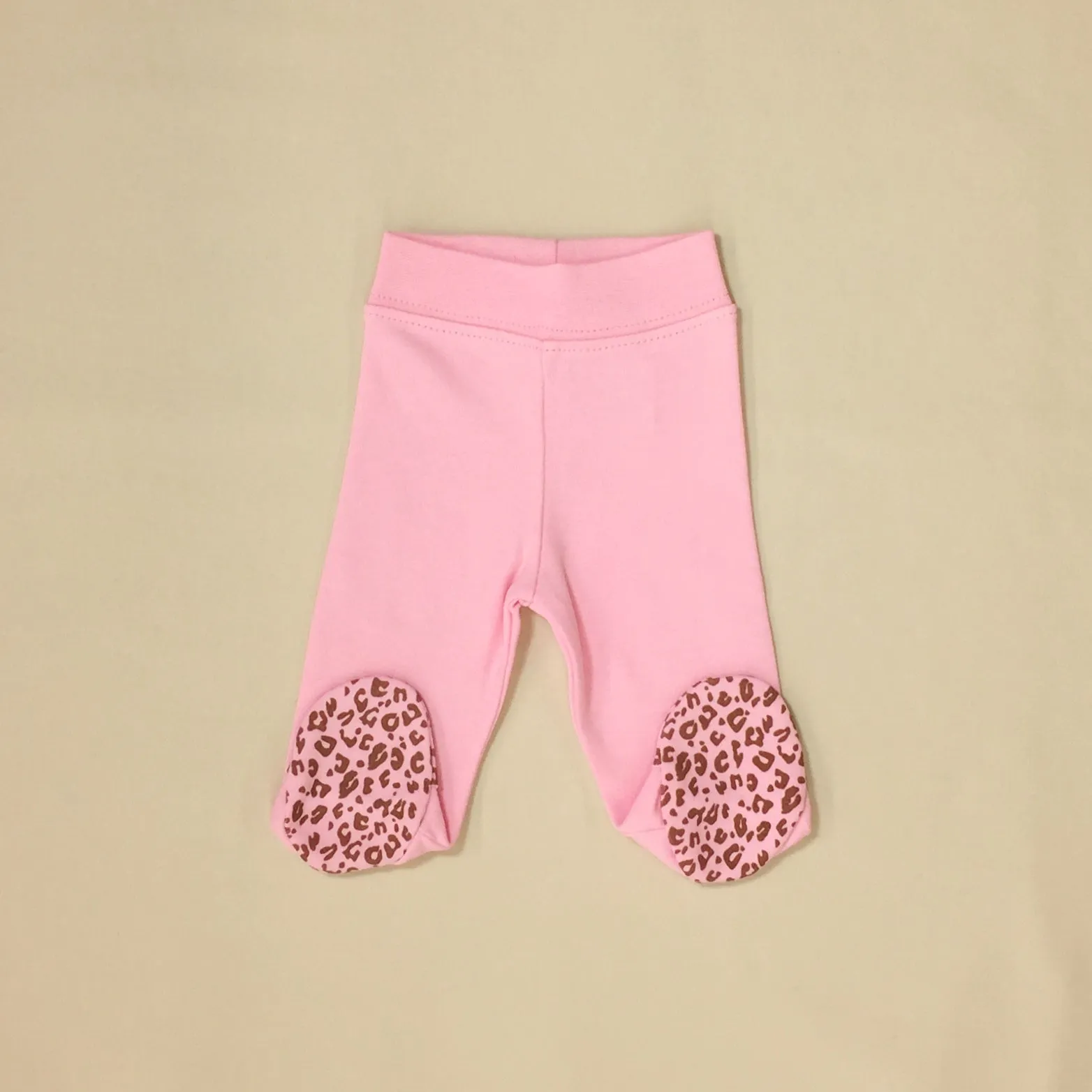 Pink Cheetah Layette Set Long Sleeve