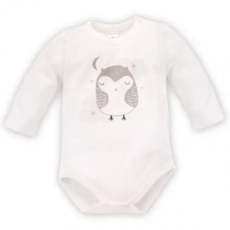 PINOKIO WHITE OWL ROMPER 白色貓頭鷹夾衣