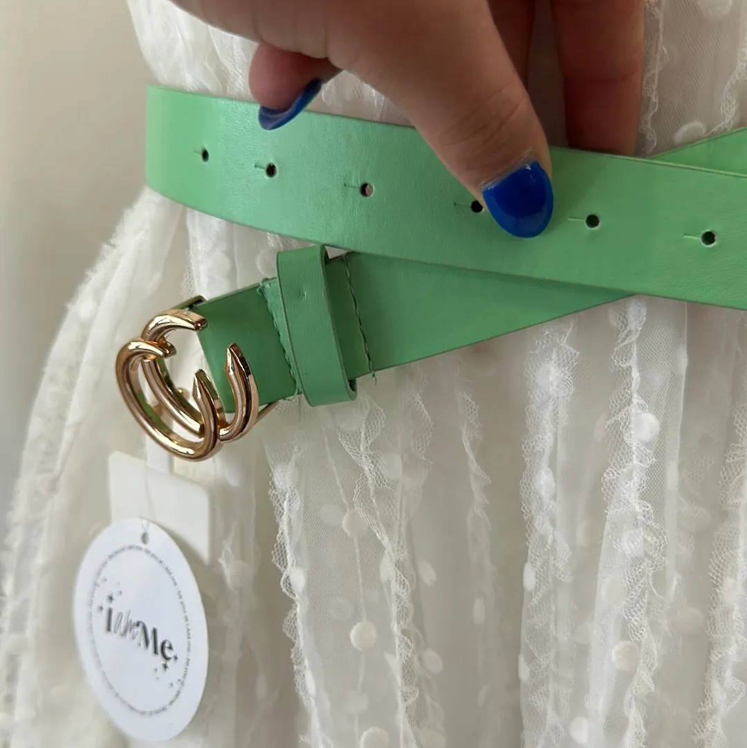 Pop Belt- Mint