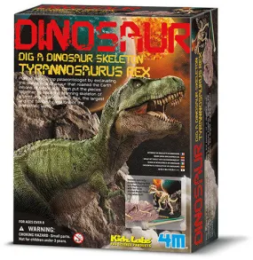 "Dig A Dinosaur Skeleton: Tyrannosaurus Rex" - Science Kit