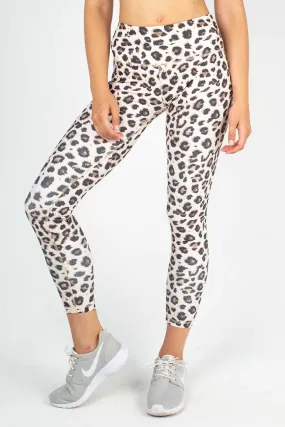 SARA 7/8  LEGGING - DESERT LEOPARD