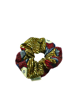 Scrunchie African Ankara Wax Cotton Print - 218