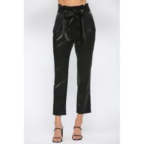 Shimmer Paper Bag Pant