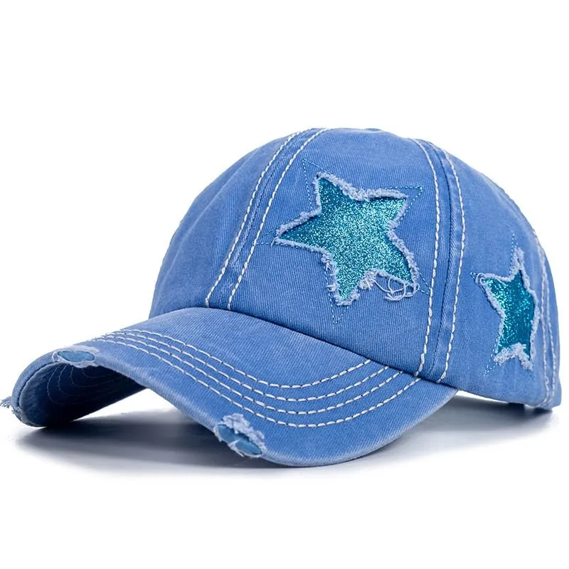 Star Sequins Cap