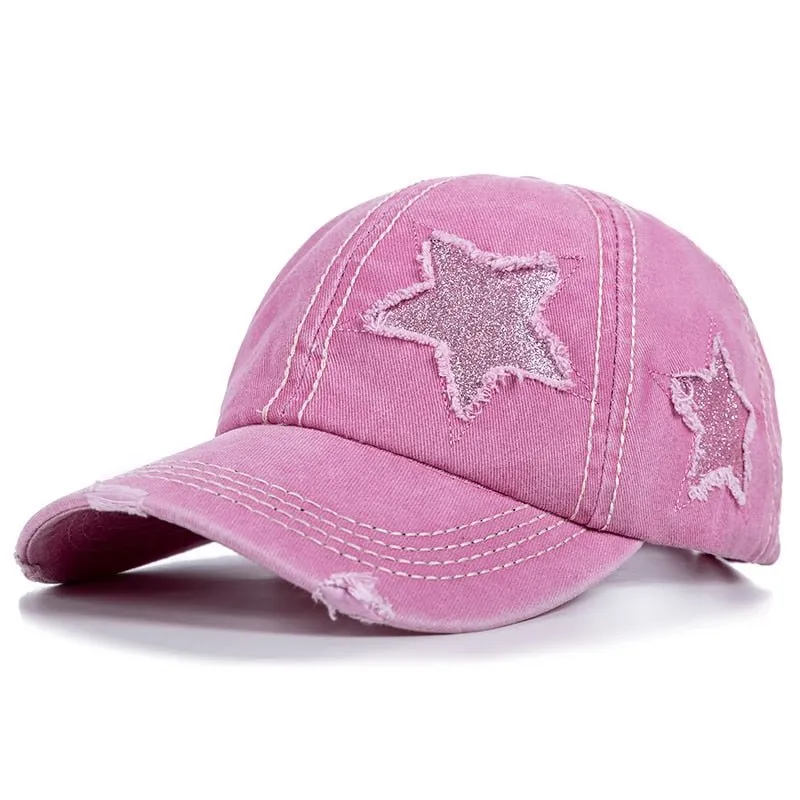 Star Sequins Cap