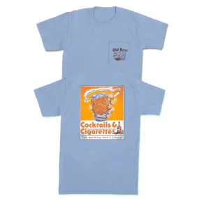 The Cocktails & Cigarettes Pocket Tee