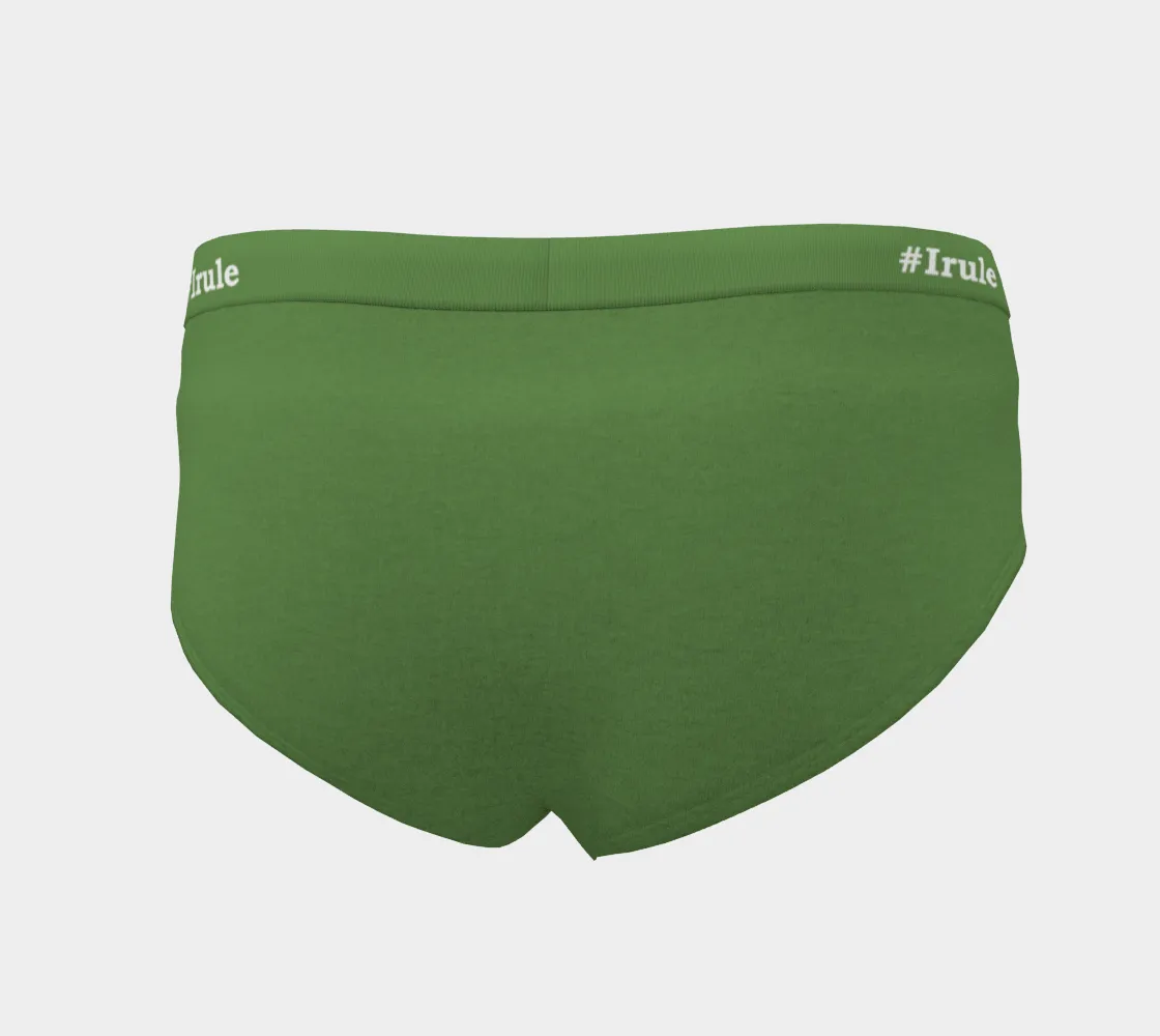 TheeGoddess Bowdown Irule Underwear (MOSS GREEN)