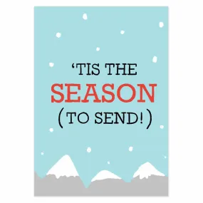 'Tis The Season - Rock Climbing holiday greeting card