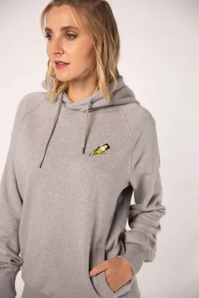 Tornado | Bestickter Bio-Baumwoll Frauen Hoodie