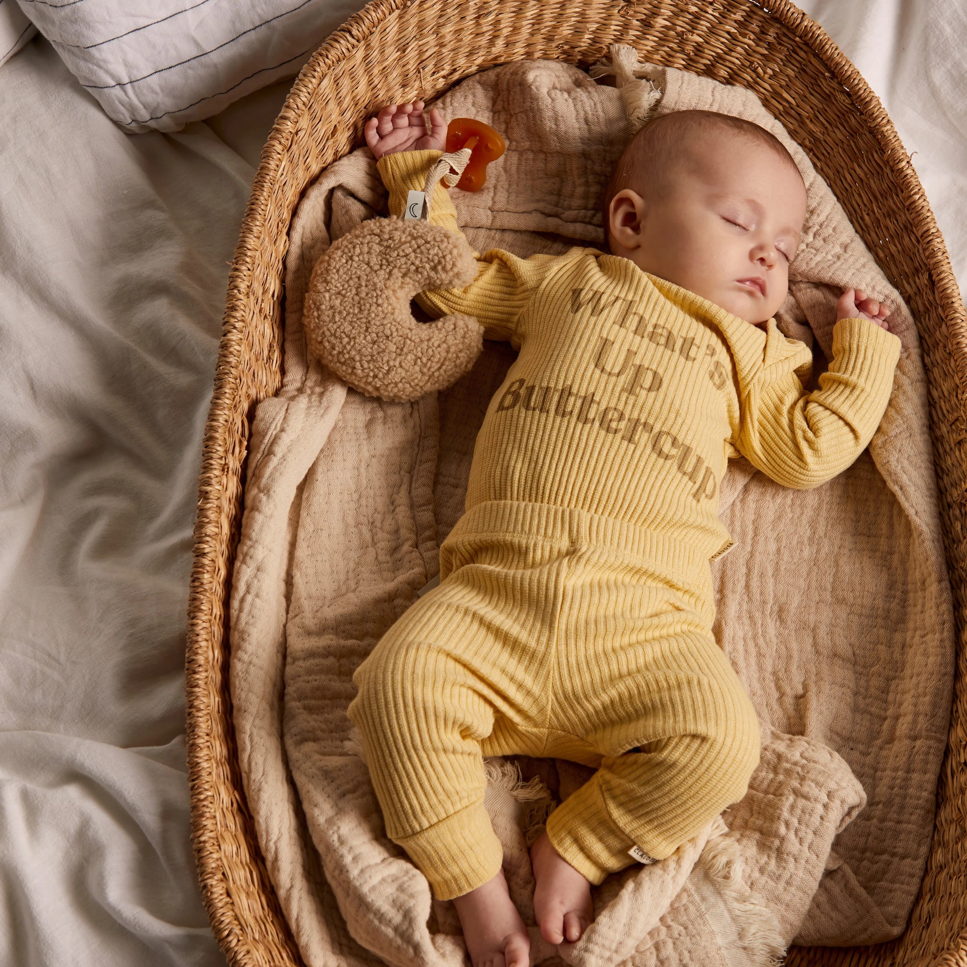 Vanilla Yellow Cuff Legging