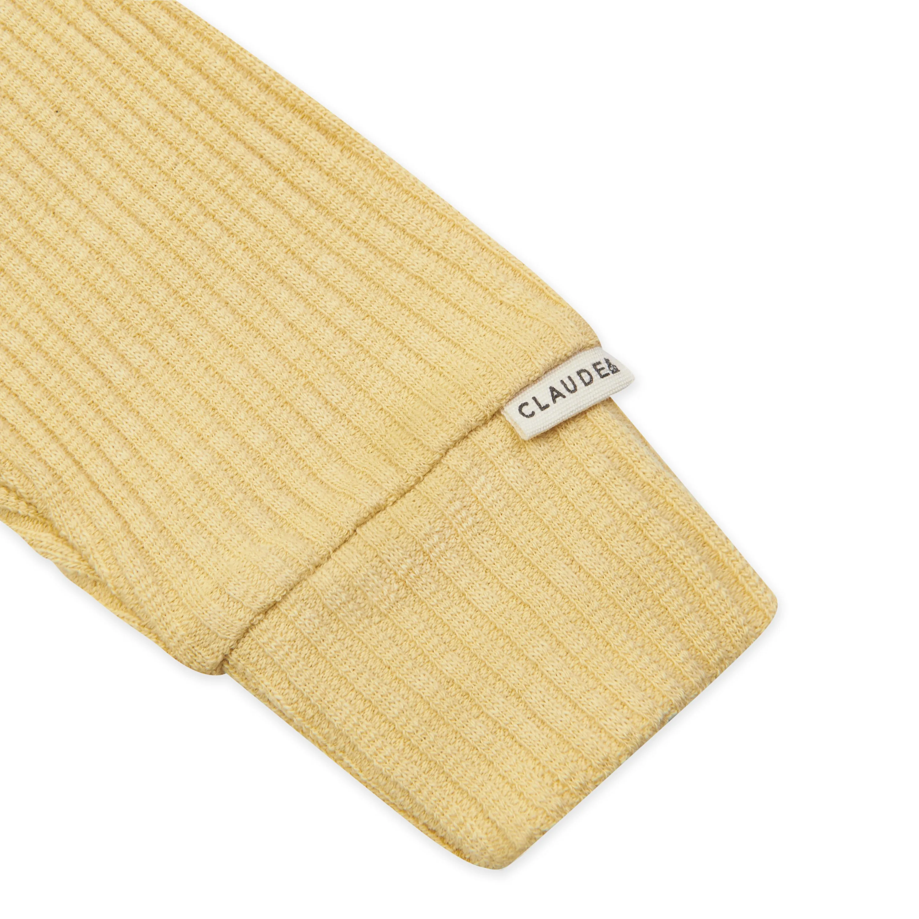 Vanilla Yellow Cuff Legging