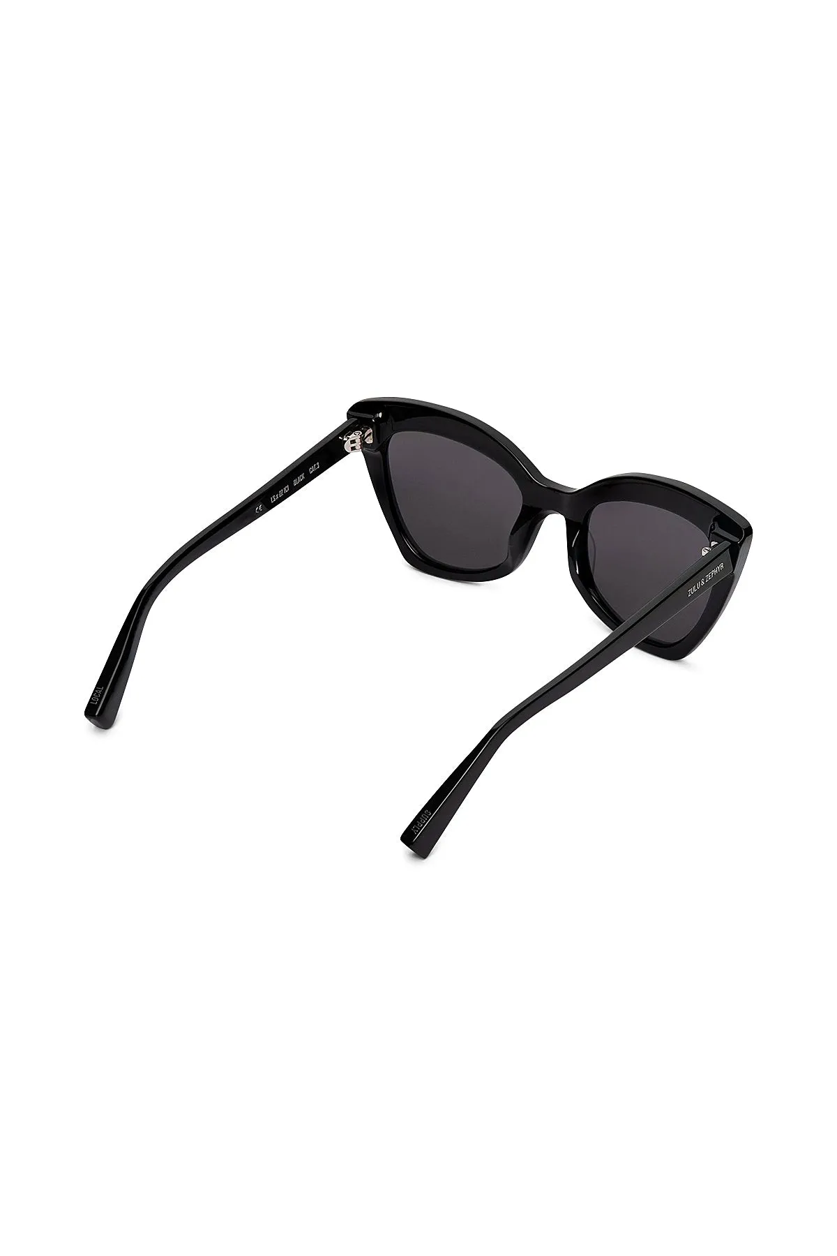 Zulu & Zephyr x Local Supply - Cat Eye Sunglasses - Black